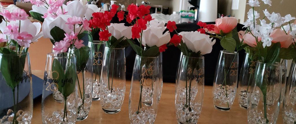 Holiday cheer to one of our local rehab centers